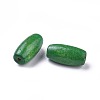 Dyed Natural Wood Beads WOOD-Q003-15x7mm-M-LF-2