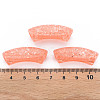 Transparent Crackle Acrylic Beads CACR-S009-001B-N52-4