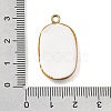 Fruit & Floral & Animals Printed Handmade Porcelain Pendants STAS-Z207-01G-08-3