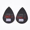 PU Leather Big Pendants FIND-R072-10-B03-1