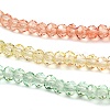 Transparent Painted Glass Beads Strands LS-DGLA-A034-T2mm-A04-4
