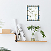 Rectangle Zinc Alloy Enamel Photo Frame Stand AJEW-WH0794-87C-5