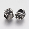 Ion Plating(IP) 304 Stainless Steel European Beads STAS-J022-136AS-1