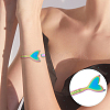 3Pcs 3 Style Stainless Steel Fishtail Bangle Blank Strips FIND-UN0001-96MC-5