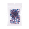 Two Tone Transparent Spray Painted Acrylic Bead X-ACRP-T005-26C-7