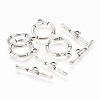 Alloy Toggle Clasps X-PALLOY-EA9143Y-AS-RS-1