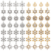 PandaHall Elite 56Pcs 14 Style Alloy Rhinestone Pendants FIND-PH0025-63-1