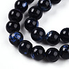 Natural Gemstone Beads Strands G-T141-18E-4