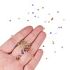 12/0 Round Glass Seed Beads SEED-X0050-2mm-17-5