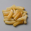 Opaque Acrylic Beads MACR-WH0007-83J-2