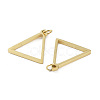 Ion Plating(IP) 304 Stainless Steel Pendants LS-STAS-G324-01D-G-2