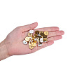 Brass Ear Studs Settings IFIN-YW0001-15-5