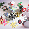 18Pcs 3 Styles Christmas Theme Plastic Decorations DIY-SC0026-69-4