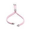 Twisted Nylon Cord Silder Bracelets DIY-B066-03P-08-2
