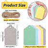 2 Sets Paper Blank Bookmarks AJEW-SP0001-29A-2