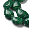 Synthetic Malachite Dyed Beads Strands G-P528-L07-01-4