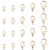100Pcs 5 Styles Zinc Alloy Lobster Claw Clasps FIND-YW0006-18RG-1