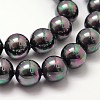 Shell Pearl Bead Strands X-BSHE-L025-05-10mm-3