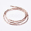 Non-magnetic Synthetic Hematite Beads Strands G-P262-21-RRG-2