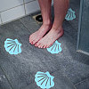 Globleland 5 Bags Shell-Shaped Rubber Bathtub Non-Slip Stickers AJEW-GL0001-70-5