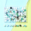 200Pcs 10 Styles Imitation Pearl & Opaque Acrylic Berry Beads OACR-FS0001-96A-7