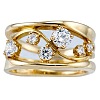 Alloy and Crystal Rhinestone Finger Rings FS-WG8CE30-03-3