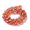 Electroplate Glass Beads EGLA-R006-15x10mm-M-6