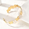 304 Stainless Steel Cuff Bangles for Women BJEW-F509-03A-G-3