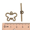 Tibetan Style Alloy Toggle Clasps MLF5111Y-NF-3