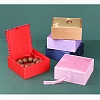 Chinese Style Bamboo Leaf Brocade & Satin Box PW-WG65017-16-2