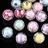 Transparent Acrylic Beads X-TACR-N011-006A-03-1