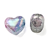 Transparent Crackle Acrylic Beads OACR-P010-14-2