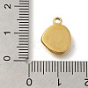 Ocean Theme 304 Stainless Steel Pendants STAS-Z092-06G-05-3