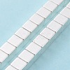 Electroplated Non-magnetic Synthetic Hematite Beads Strands G-C006-02S-2