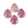 Natural Rhodonite Pendants G-N362-13E-1