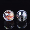Round Handmade One Hole Blown Glass Globe Ball Bottles BLOW-R002-16mm-AB-2