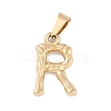 304 Stainless Steel Pendants LS-STAS-F235-01G-R-1