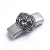 Retro 304 Stainless Steel Slide Charms/Slider Beads STAS-L243-025AS-1