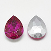 Pointed Back Glass Rhinestone Cabochons RGLA-T081-7x10mm-09-2