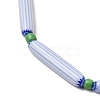 Handmade Lampwork Chevron Beads LAMP-Z019-01-12-3