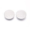 304 Stainless Steel Brooch Cabochon Settings STAS-E547-08L-P-2