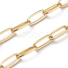 3.28 Feet Soldered Brass Paperclip Chains X-CHC-G005-06G-4