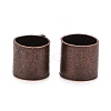 Brass Crimp Beads X-KK-S069-R-LF-2