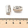 Tibetan Style Alloy European Beads TIBE-L008-27AS-3