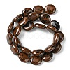 Natural Mahogany Obsidian Beads Strands G-K365-B09-03-3