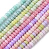 Ombre Effect Dyed Glass Beads Strands GLAA-C043-01-1