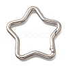 Zinc Alloy Spring Gate Rings FIND-H050-01A-P-1