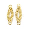 Brass Connector Charms KK-P258-14G-1