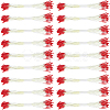 Rope with Plaster Artificial Fzlower Core for Hairpin Accessories DIY-WH20010-10A-1