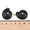 Natural Obsidian Pendants G-H353-02G-06-3